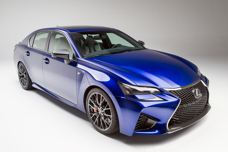 Illustration for article titled 2016 Lexus GS F gets 467-hp V8